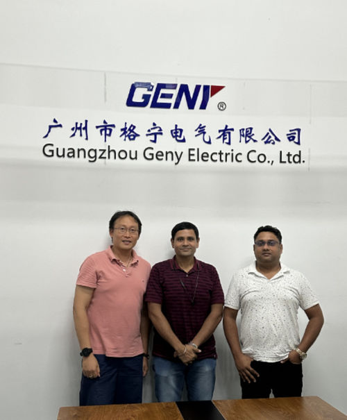 Dernières nouvelles de l'entreprise GENY Electric Co., Ltd. a accueilli un client indien pour l'acceptation et la formation des équipements d'étalonnage des compteurs d'électricité.